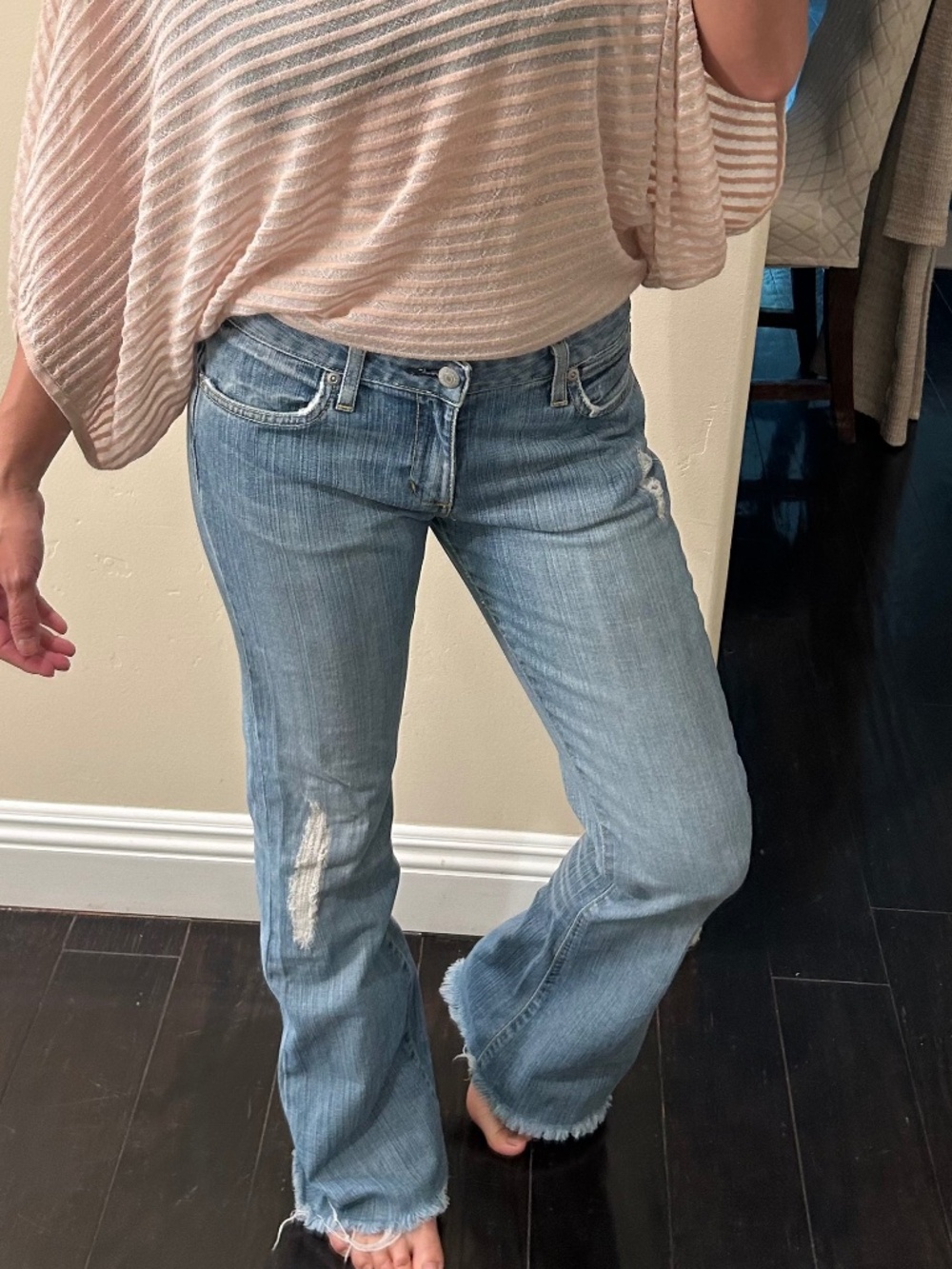 Vintage Paper Denim and Cloth Womens Wow Rise Y2k Jeans